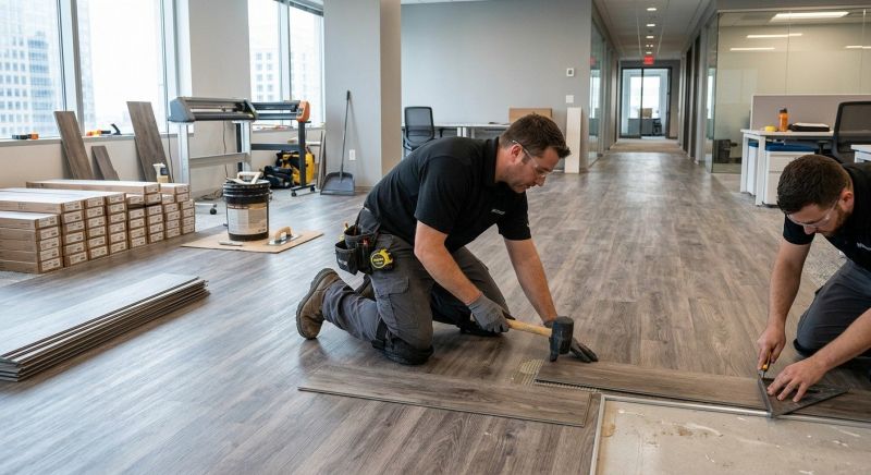 Linoleum Floor Installation in Frisco, TX